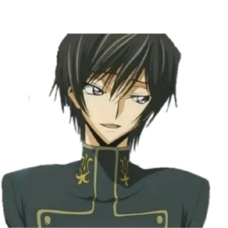😏 emoji @figurinhass Code Geass Telegram sticker 22 of 31