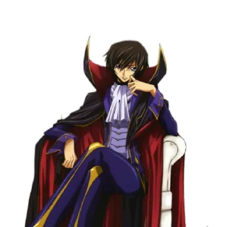 👀 emoji @figurinhass Code Geass Telegram sticker 9 of 31