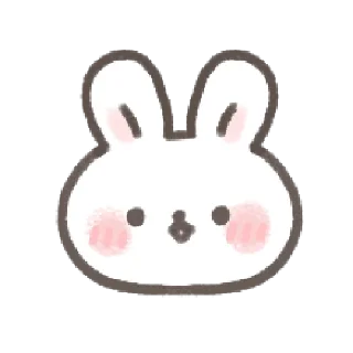 Sticker from mochi rabbit @soft_stickers