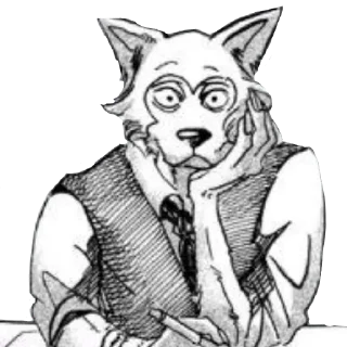😕 emoji Ultimate Beastars pack — @stckrRobot Telegram sticker 5 of 106