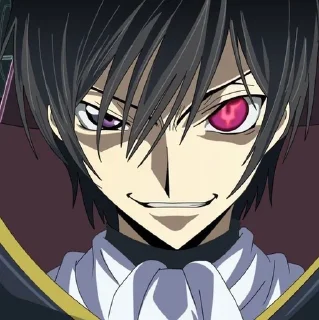 😈 emoji Code Geass @animestickersii Telegram sticker 11 of 106