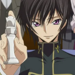 😏 emoji Code Geass @animestickersii Telegram sticker 2 of 106