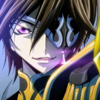 😈 emoji Code Geass @animestickersii Telegram sticker 8 of 106
