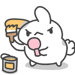 🦆 emoji Capoo Video Clip: Friends Telegram sticker 20 of 28