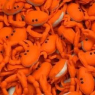 👥 emoji 🦀🦀🦀 by @Ameliathewolf_uwu. Telegram sticker 22 of 45