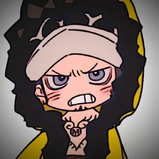 😺 emoji Law By: @Zoro_sts 🌍 Telegram sticker 19 of 25