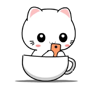 📱 emoji @Gifs_Gallery ᴍɪᴋɪ ᴄᴀᴛ ᴘᴀᴄᴋ ❤️ — @stckrRobot Telegram sticker 23 of 31