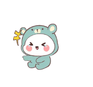 ⭐ emoji 🍭@Mycute_sticker Gummy Bear Telegram sticker 18 of 24