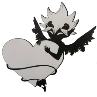 ❤️ emoji Arte escura | @Poltergeist_0 Telegram sticker 12 of 13
