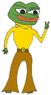 ✌️ emoji CordycePepe by Galadriel Gains Telegram sticker 17 of 42