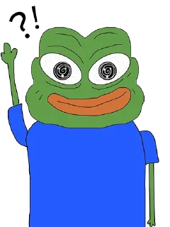 ❓ emoji CordycePepe by Galadriel Gains Telegram sticker 10 of 42