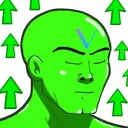 😌 emoji Gains Telegram sticker 13 of 31