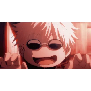 👻 emoji Jujutsu Kaisen/ Satoru Gojo Telegram sticker 15 of 50