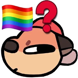 🤔 emoji Chester's Party Pack DX Telegram sticker 12 of 57