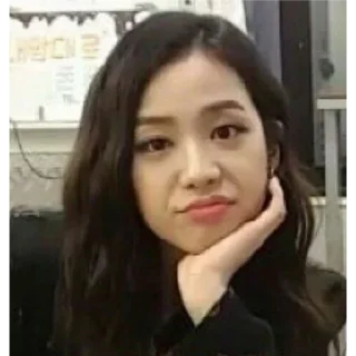 😒 emoji JISOO 1 @thekparadise Telegram sticker 11 of 30