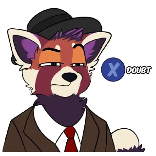 🤨 emoji Archer (@ArcherEmberpelt) Telegram sticker 16 of 120