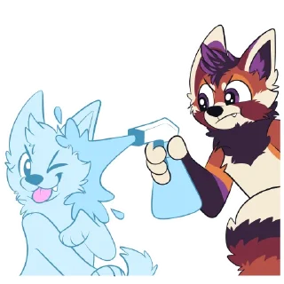 💧 emoji Archer (@ArcherEmberpelt) Telegram sticker 15 of 120