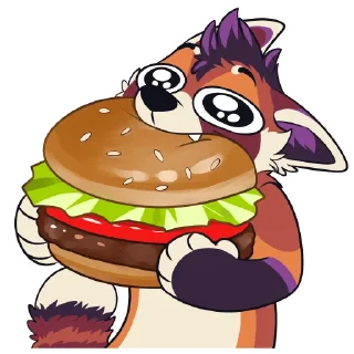 🍔 emoji Archer (@ArcherEmberpelt) Telegram sticker 17 of 120