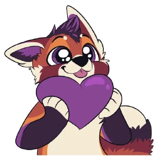 💜 emoji Archer (@ArcherEmberpelt) Telegram sticker 14 of 120