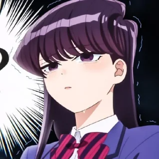 🍥 emoji Komi Shouko @AnimeDivision Telegram sticker 18 of 100