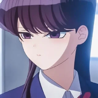 🍥 emoji Komi Shouko @AnimeDivision Telegram sticker 6 of 100