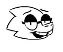😏 emoji Dr. Alphys Sticker pack Telegram sticker 2 of 16