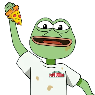 😁 emoji Pepe John's Telegram sticker 19 of 27