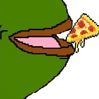 😋 emoji Pepe John's Telegram sticker 12 of 27
