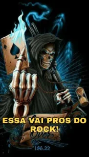 💀 emoji CAVEIRA DO ROCK Telegram sticker 13 of 21
