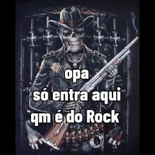 💀 emoji CAVEIRA DO ROCK Telegram sticker 14 of 21