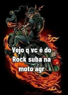 Sticker from CAVEIRA DO ROCK