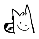 Sticker from pissed pupper