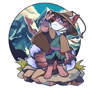 🌲 emoji @Mercuryf0x GodBirdArt Telegram sticker 6 of 19