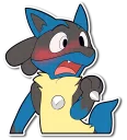 Sticker from Lucario