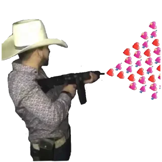 🔫 emoji Tan amorosos como Sekke Telegram sticker 13 of 57