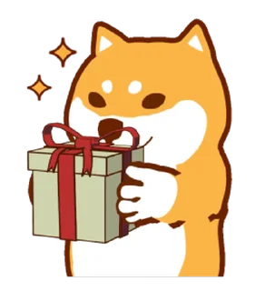 Sticker from 阿柴們的狗哩狗氣日常第三彈