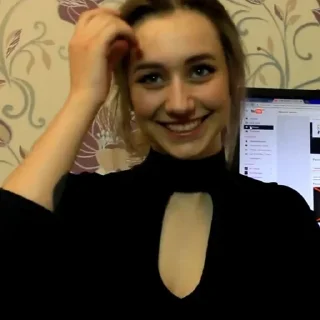 😄 emoji Russian Girl by Carmichael Telegram sticker 14 of 83