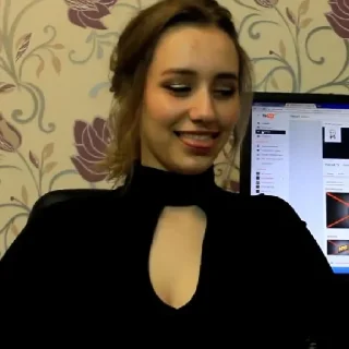😋 emoji Russian Girl by Carmichael Telegram sticker 22 of 83