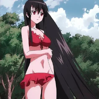 🥵 emoji Akame ga Kill! • @animestickersii Telegram sticker 16 of 119