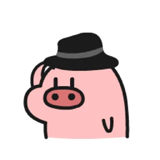 😊 emoji 乖巧的菜豬7 @kal_pc Telegram sticker 16 of 16