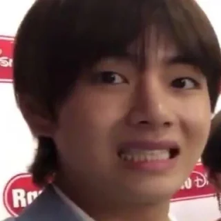 😁 emoji Kim Taehyung Telegram sticker 5 of 40