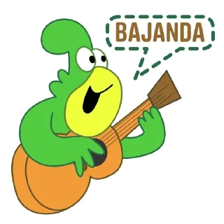 🦜 emoji Animados Cubanos Telegram sticker 22 of 30