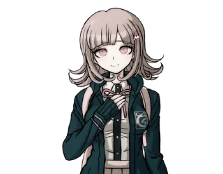 😁 emoji nanami chiaki Telegram sticker 18 of 46