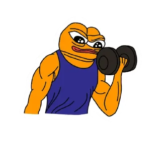 💪 emoji @THETOADCOIN | $TOAD Telegram sticker 7 of 30