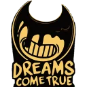 Sticker from Bendy and the Ink Machine