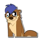 Sticker from Blue