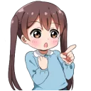 Sticker from Invective tails [little girl]