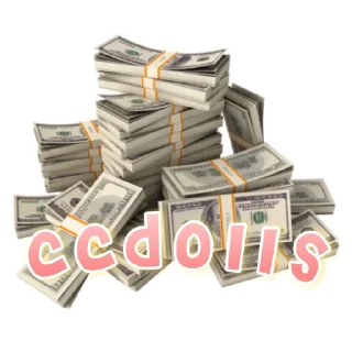 💴 emoji t.me/ccdolls ✩ bins Telegram sticker 7 of 8