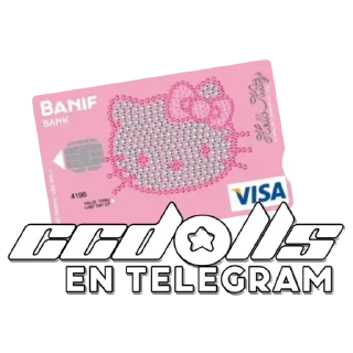 💳 emoji t.me/ccdolls ✩ bins Telegram sticker 5 of 8