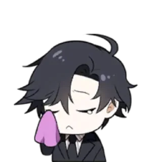 😢 emoji Mystic Messenger Telegram sticker 15 of 93